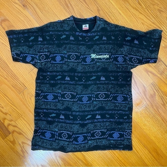 Vintage Minnesota Retro‎ Print Single Stitch T-shirt - Picture 8 of 8